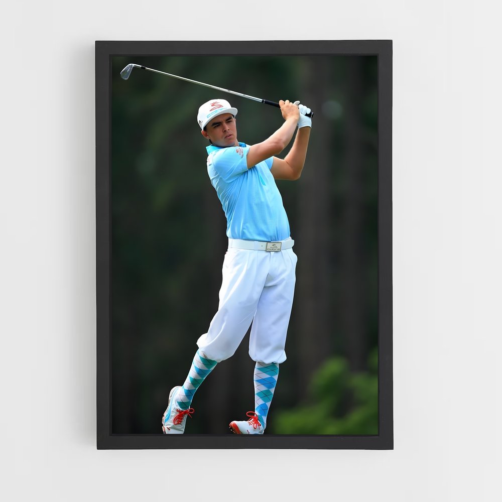 Poster Rickie fowler golfeur (vue 2)